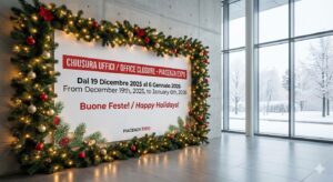 Pausa natalizia e di fine anno. Chiusura uffici di Piacenza Expo